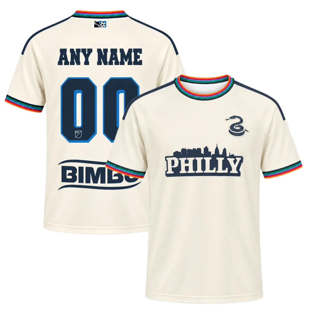 Philadelphia Union 2026 Archive Jersey Custom Player Bold MLS Style