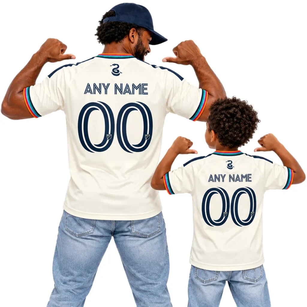 Philadelphia Union Third Jersey 2026 Custom Player Vibrant Style
