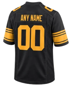 Pittsburgh Steelers Black Alternate Jersey – Custom Fan Style