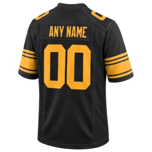 Pittsburgh Steelers Black Alternate Jersey – Custom Fan Style