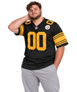 Pittsburgh Steelers Black Alternate Jersey – Custom Fan Style