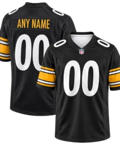 Pittsburgh Steelers Black NFL Jersey – Elite Custom Team Style