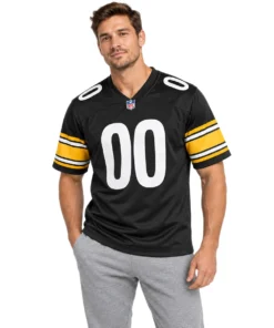 Pittsburgh Steelers Black NFL Jersey – Elite Custom Team Style