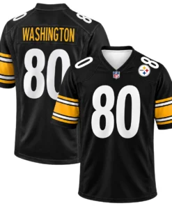 Pittsburgh Steelers Darnell Washington Black Jersey – Bold Player Edition