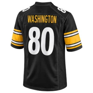 Pittsburgh Steelers Darnell Washington Black Jersey – Bold Player Edition