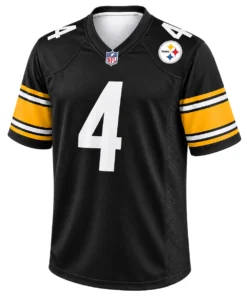 Pittsburgh Steelers DK Metcalf Black Jersey – Bold Player Edition