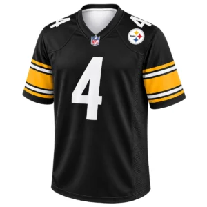 Pittsburgh Steelers DK Metcalf Black Jersey – Bold Player Edition