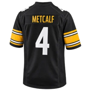 Pittsburgh Steelers DK Metcalf Black Jersey – Bold Player Edition