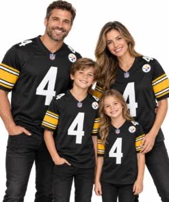 Pittsburgh Steelers DK Metcalf Black Jersey – Bold Player Edition