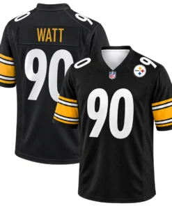 Pittsburgh Steelers TJ Watt Black Jersey – NFL Fan Gear