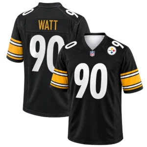 Pittsburgh Steelers TJ Watt Black Jersey – NFL Fan Gear