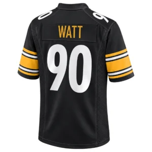 Pittsburgh Steelers TJ Watt Black Jersey – NFL Fan Gear