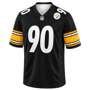 Pittsburgh Steelers TJ Watt Black Jersey – NFL Fan Gear