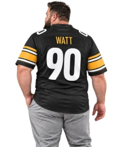 Pittsburgh Steelers TJ Watt Black Jersey – NFL Fan Gear