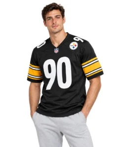 Pittsburgh Steelers TJ Watt Black Jersey – NFL Fan Gear