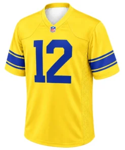 Puka Nacua Rams Jersey 2026 Dynamic NFL baseball Style