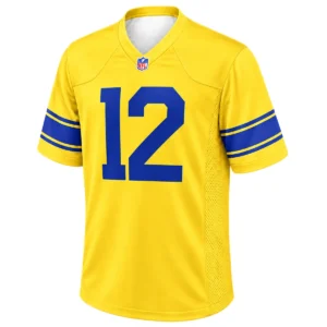 Puka Nacua Rams Jersey 2026 Dynamic NFL baseball Style