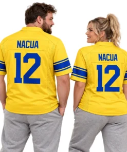 Puka Nacua Rams Jersey 2026 Dynamic NFL baseball Style