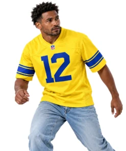 Puka Nacua Rams Jersey 2026 Dynamic NFL baseball Style