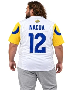 Rams Puka Nacua Jersey 2026 Dynamic NFL Away baseball Style