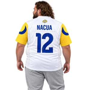 Rams Puka Nacua Jersey 2026 Dynamic NFL Away baseball Style