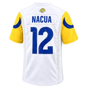 Rams Puka Nacua Jersey 2026 Dynamic NFL Away baseball Style