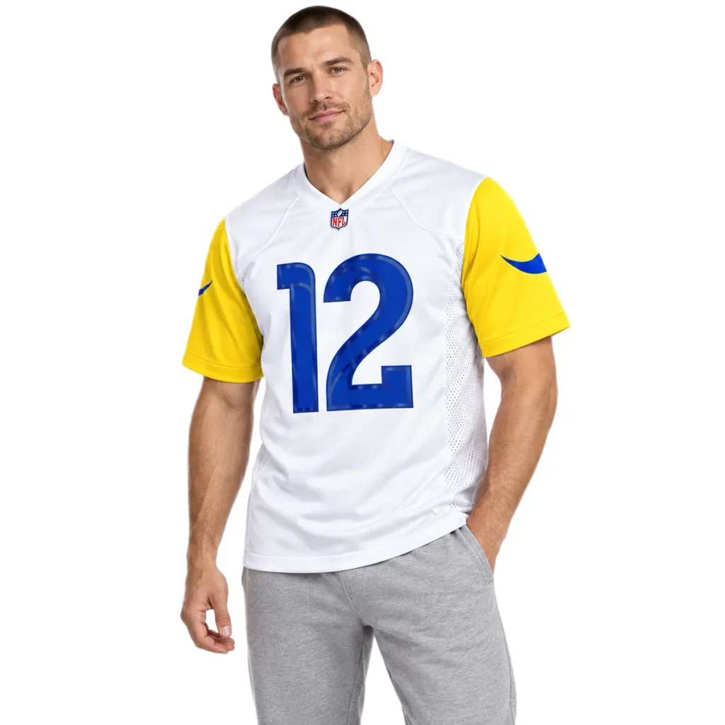 Rams Puka Nacua Jersey 2026 Dynamic NFL Away baseball Style