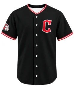 Rocchio Black Cleveland Guardians Jersey Bold Name & Number