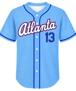 Ronald Acuna Jr. Blue Braves Jersey Memorable throwback style
