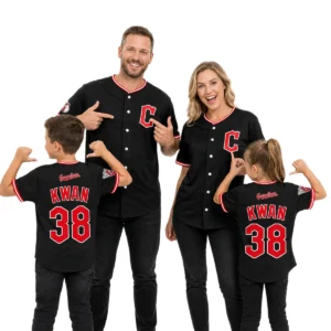 Steven Kwan Guardians Black Jersey 2026 Elite Fan Gear