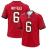 Tampa Bay Buccaneers Baker Mayfield Jersey – Bold Red 2026 Home Game Style