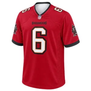 Tampa Bay Buccaneers Baker Mayfield Jersey – Bold Red 2026 Home Game Style