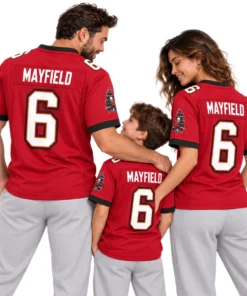 Tampa Bay Buccaneers Baker Mayfield Jersey – Bold Red 2026 Home Game Style