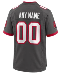 Tampa Bay Buccaneers Custom Pewter Jersey – Elite 2026 Alternate Style
