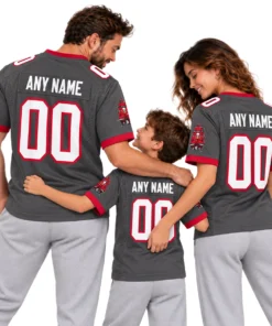 Tampa Bay Buccaneers Custom Pewter Jersey – Elite 2026 Alternate Style
