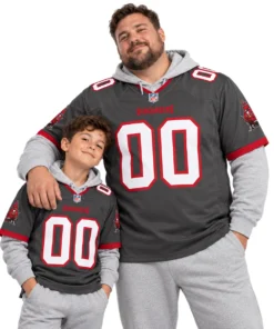 Tampa Bay Buccaneers Custom Pewter Jersey – Elite 2026 Alternate Style
