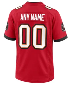 Tampa Bay Buccaneers Custom Red Jersey – Bold 2026 Team Game Edition