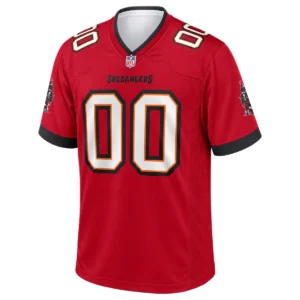 Tampa Bay Buccaneers Custom Red Jersey – Bold 2026 Team Game Edition