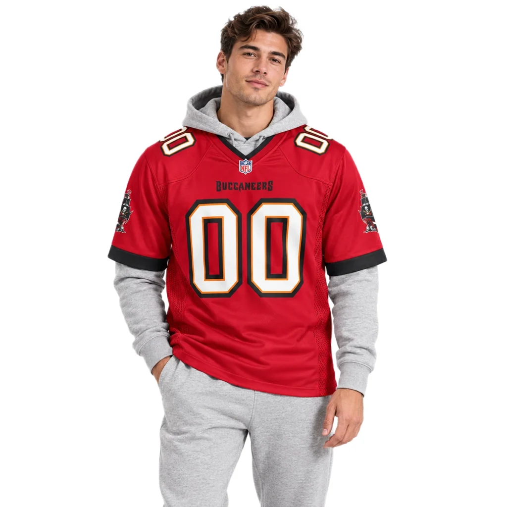 Tampa Bay Buccaneers Custom Red Jersey – Bold 2026 Team Game Edition