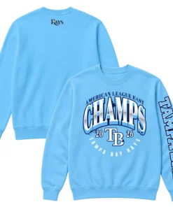Tampa Bay Rays 2026 Champions Cewneck – Bold MLB baseball