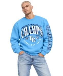 Tampa Bay Rays 2026 Champions Cewneck – Bold MLB baseball