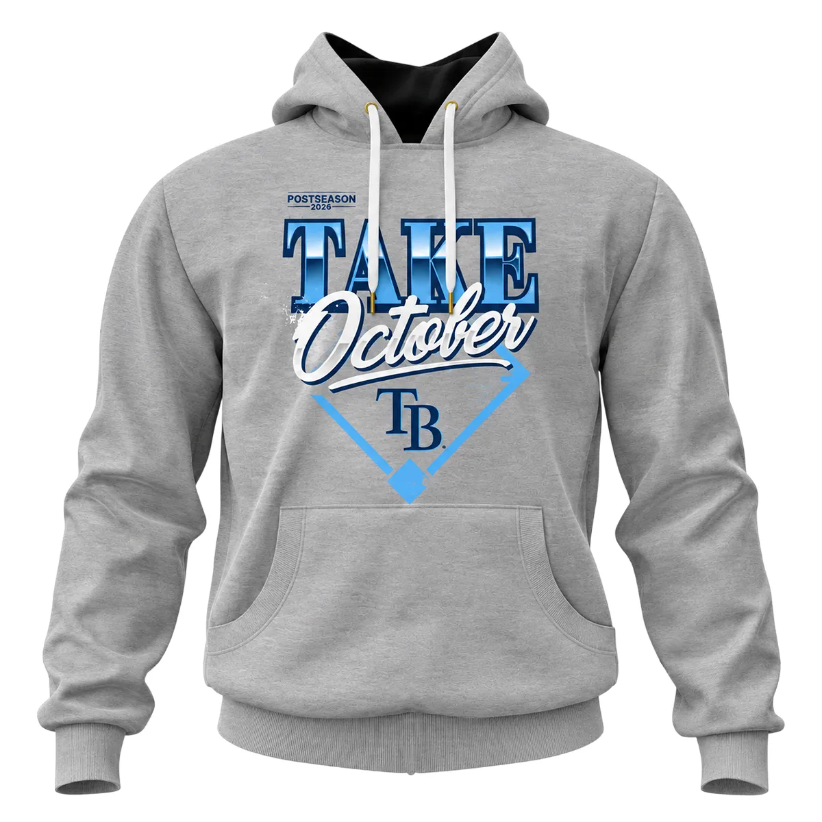 Tampa Bay Rays 2026 Champions Hoodie – Epic Division Series Distressed Locker Room Take October