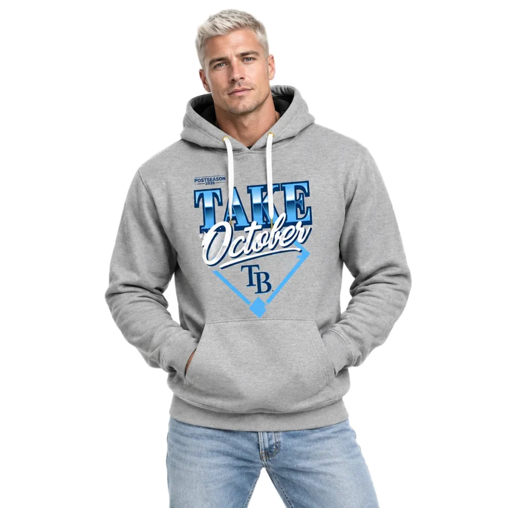 Tampa Bay Rays 2026 Champions Hoodie – Elite Division Series Distressed Locker Room Take October