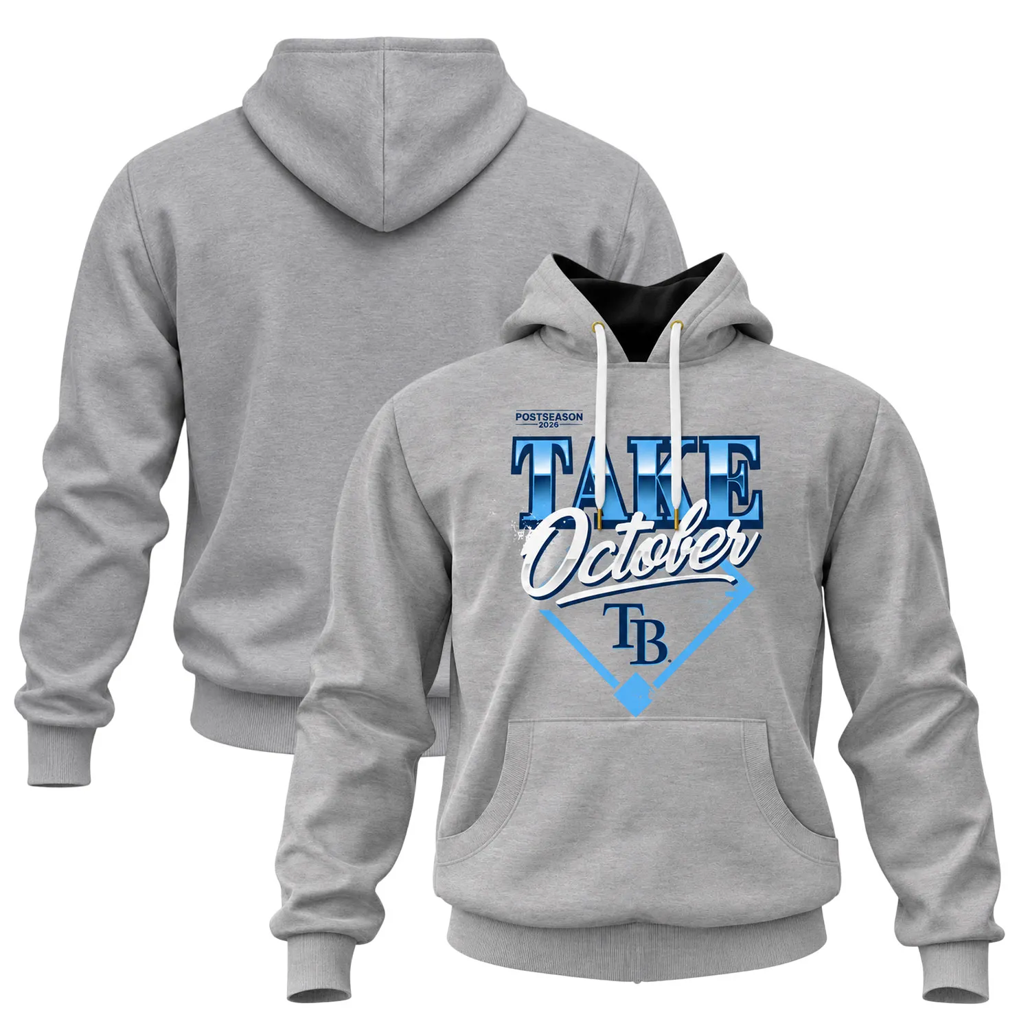 Tampa Bay Rays 2026 Champions Hoodie – Epic Division Series Distressed Locker Room Take October