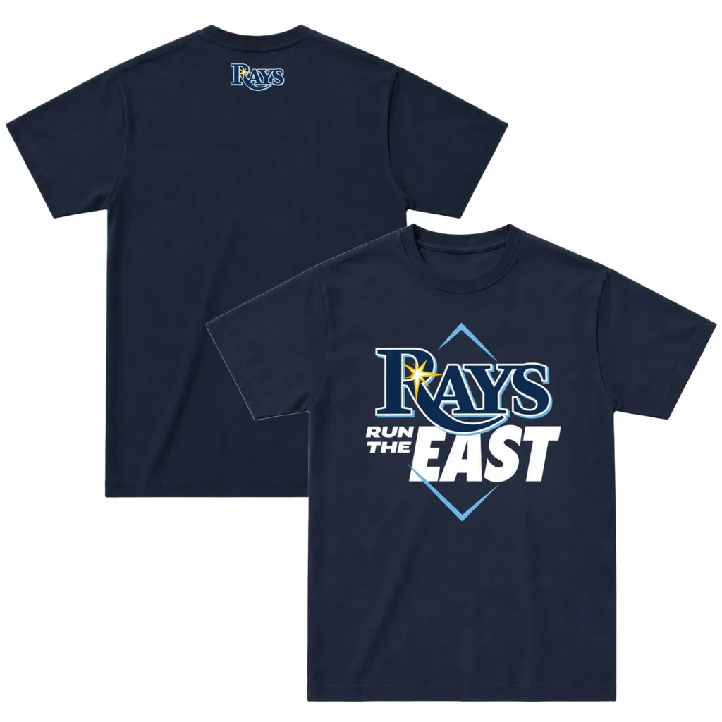 Tampa Bay Rays 2026 Champions T-Shirt – Bold AL East Division MLB