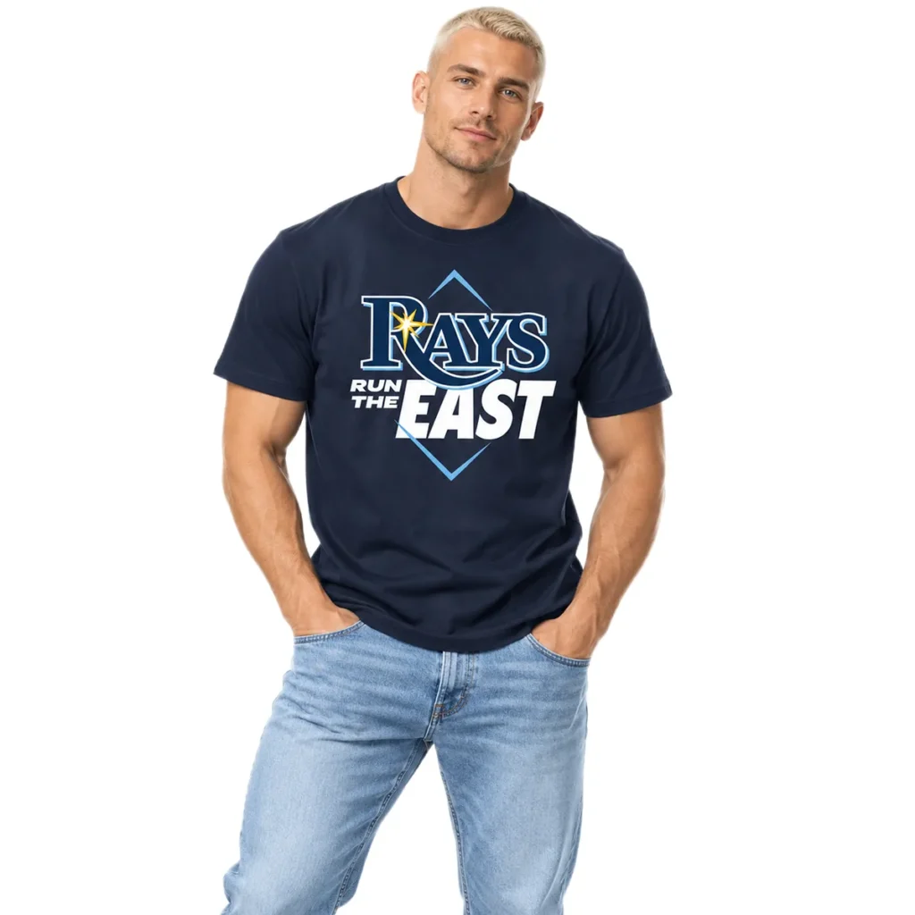 Tampa Bay Rays 2026 Champions T-Shirt – Bold AL East Division MLB