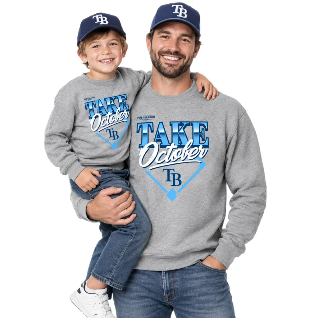 Tampa Bay Rays 2026 Division Series Champions Sweatshirt – Epic Gray Distressed Locker Room Take October