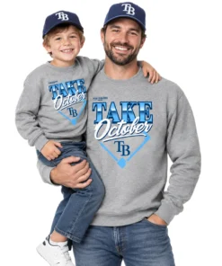 Tampa Bay Rays 2026 Division Series Champions Sweatshirt – Epic Gray Distressed Locker Room Take October