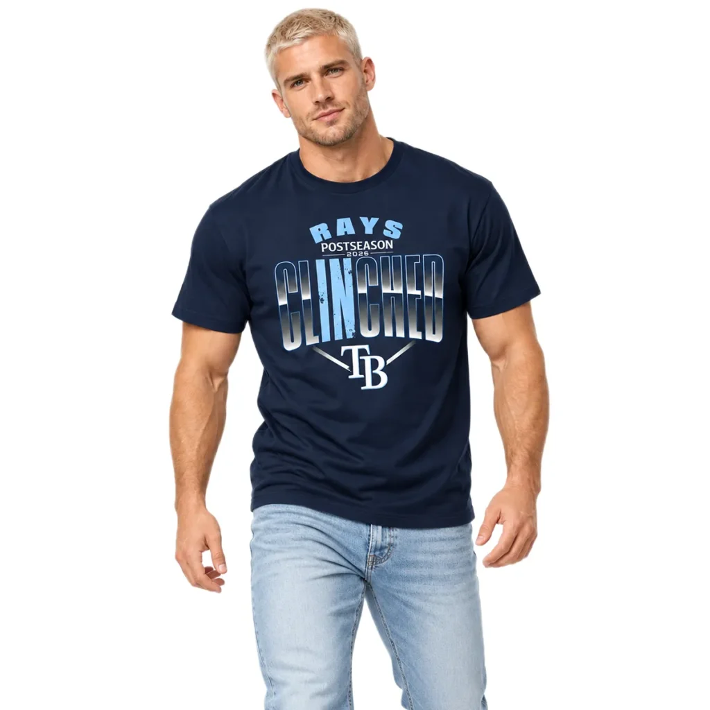 Tampa Bay Rays 2026 Locker Room T-Shirt Bold MLB Postseason World Series