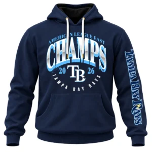 Tampa Bay Rays Champions Hoodie 2026 – Bold AL East MLB